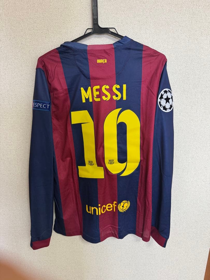 H*D様 【新品】メッシ ユニフォーム 長袖 バルセロナ 新品タグ付き
