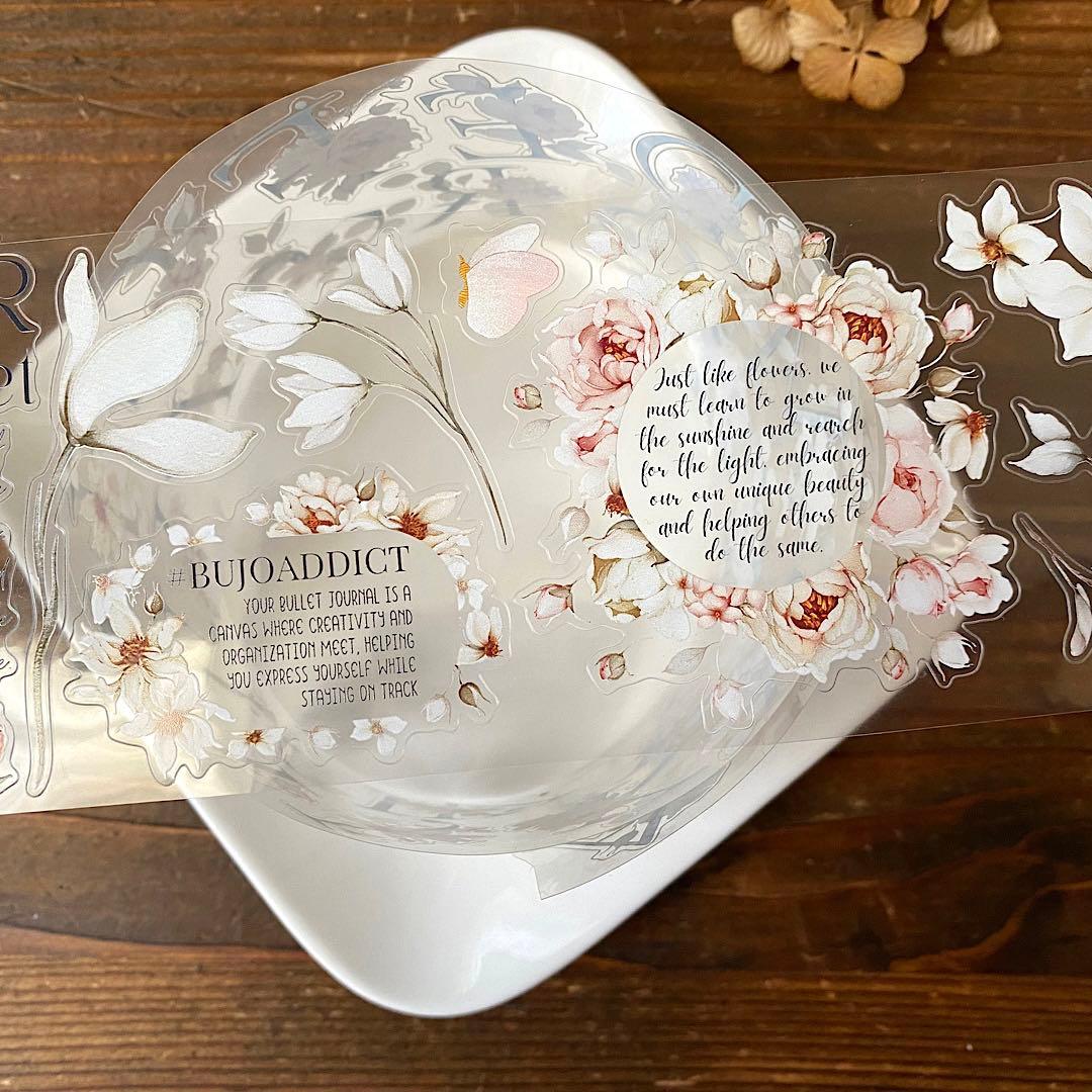 WT Pre-cut Rosé Scripts PET