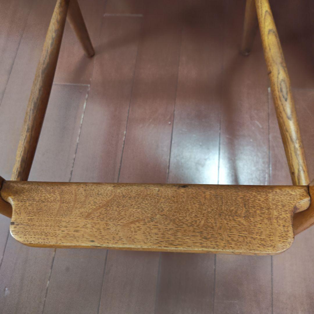 木製スピンドルバースツール　カウンターチェア　バーチェア　ヴィンテージ