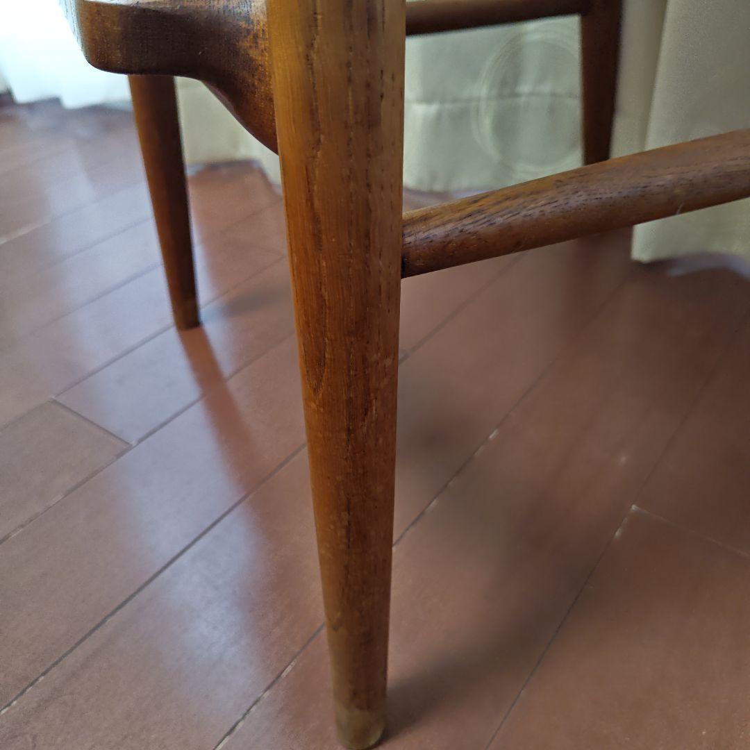 木製スピンドルバースツール　カウンターチェア　バーチェア　ヴィンテージ