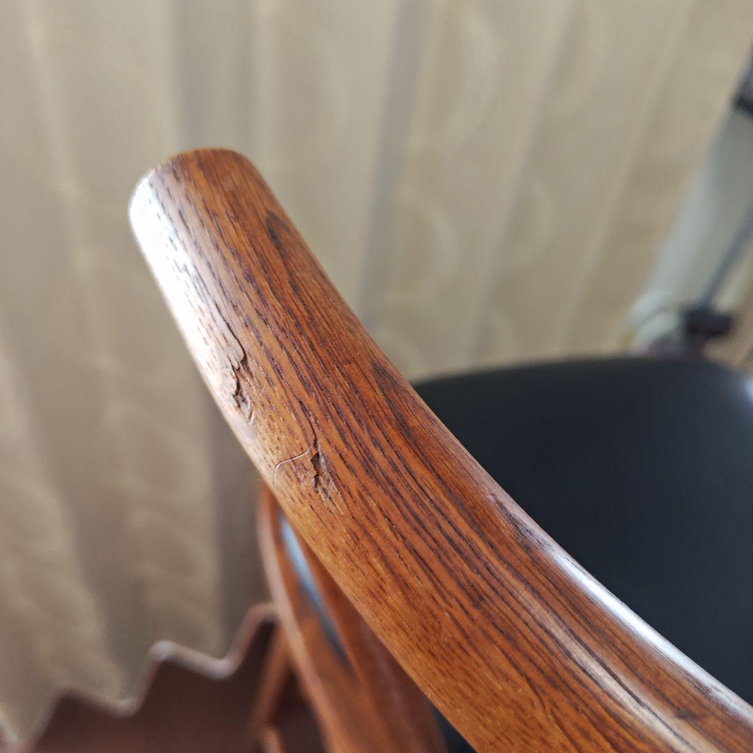 木製スピンドルバースツール　カウンターチェア　バーチェア　ヴィンテージ