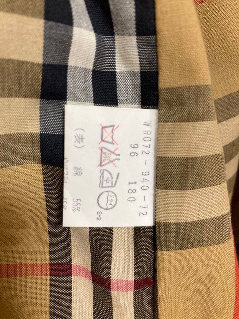 Burberrys ステンカラーコート カーキ　180cm