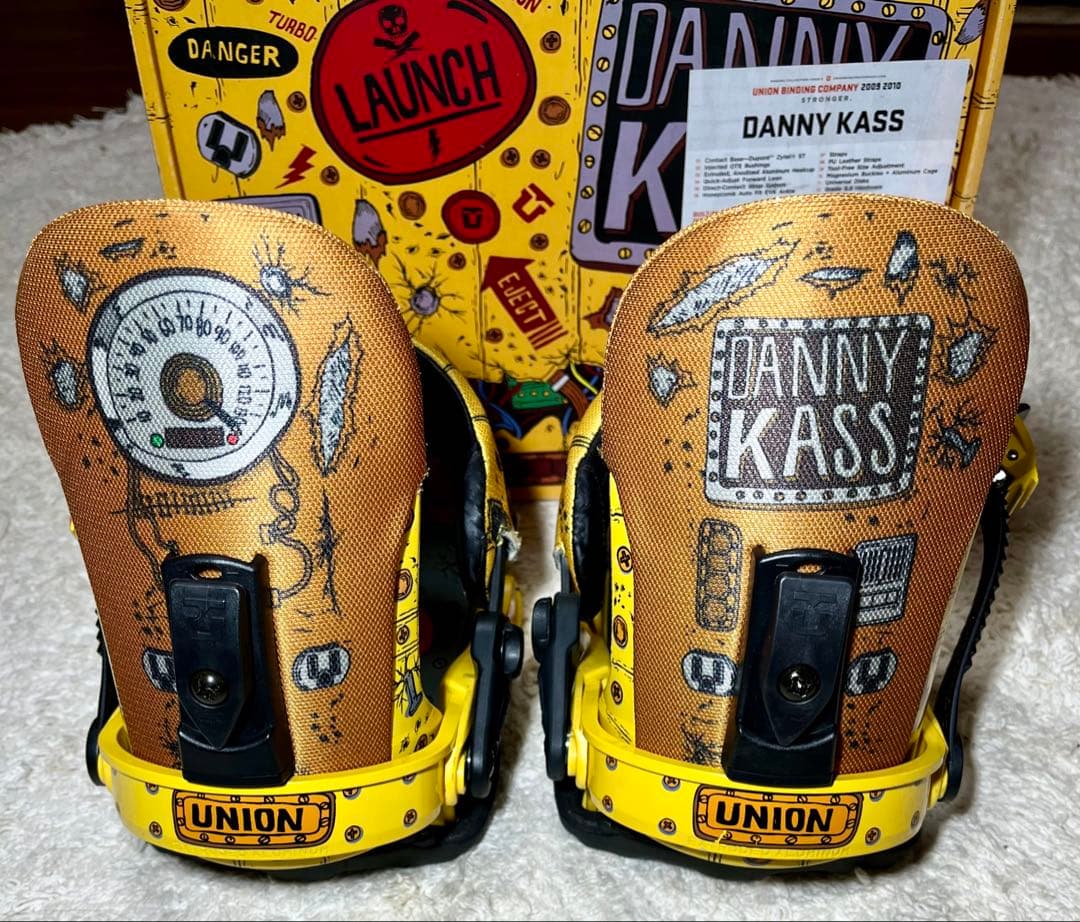 未使用　UNION DANNY KASS ビンディング　フリーラン