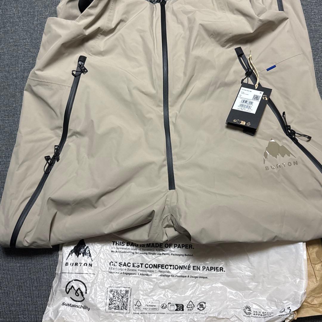 Burton フューチャートラスト 2L ビブパンツ　XLサイズ