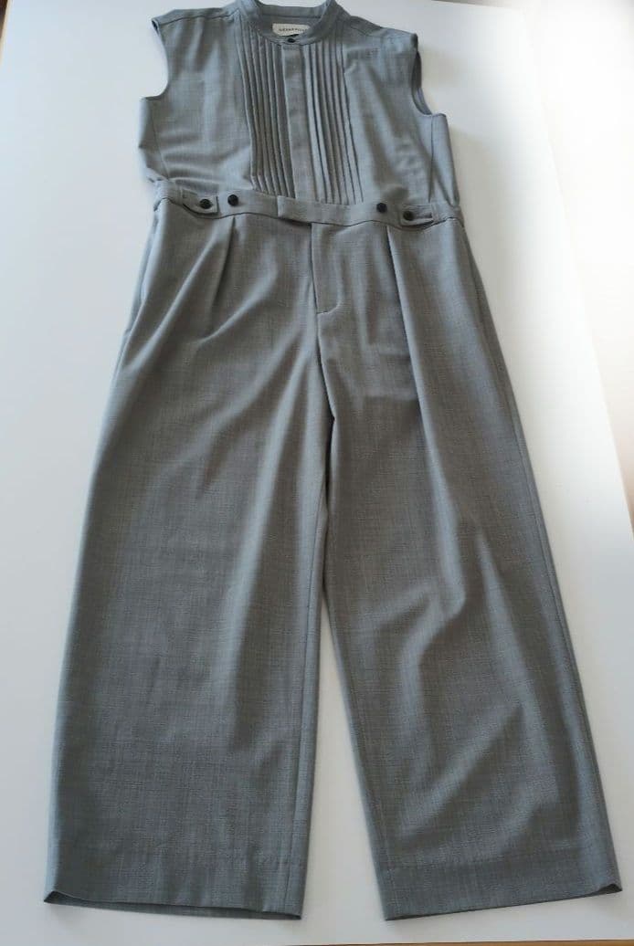 新品タグ付 DEPAREILLE ロピカルウールコンビネゾン 36 グレー