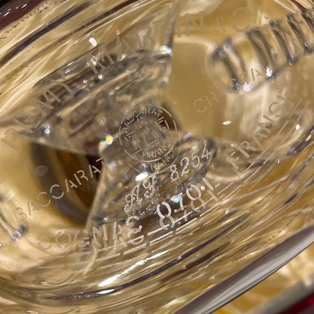 ① 美品 Baccarat レミーマルタン ルイ13世 空瓶 バカラ　箱入り