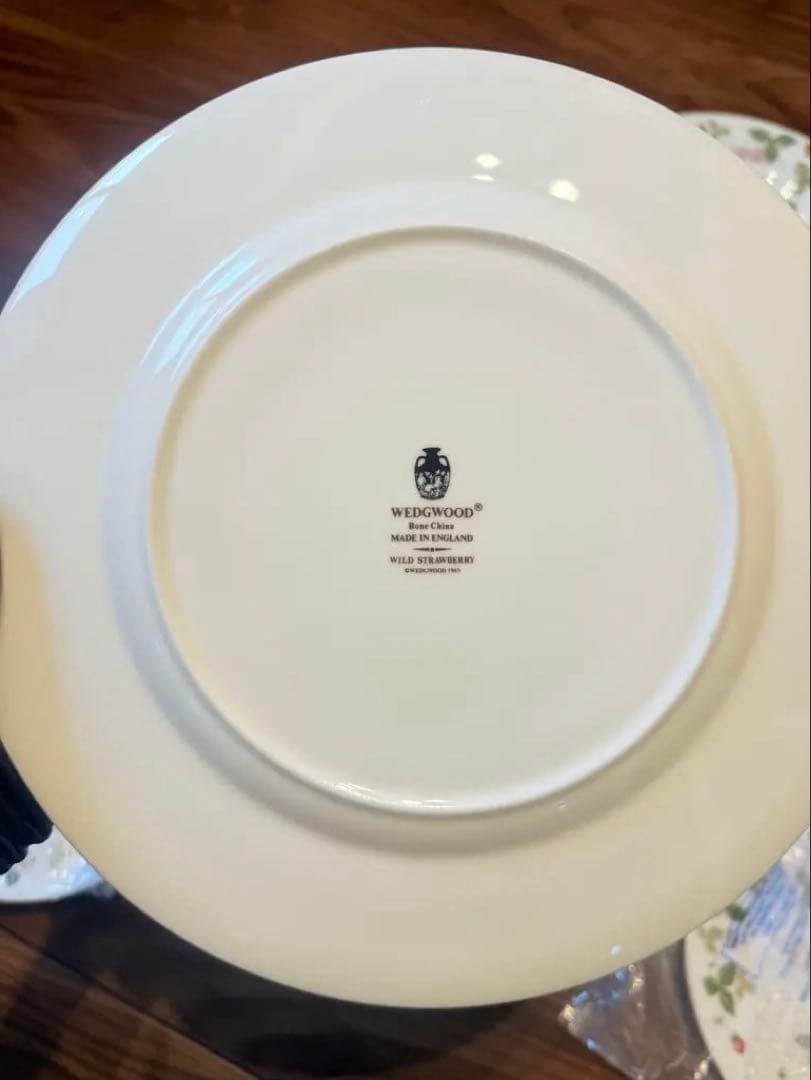 美品　WEDGE WOOD ウエッジウッド　ワイルドストロベリー　8点