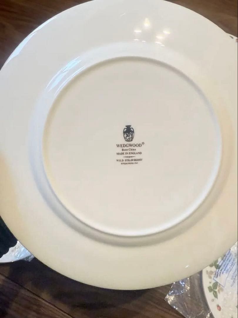 美品　WEDGE WOOD ウエッジウッド　ワイルドストロベリー　8点
