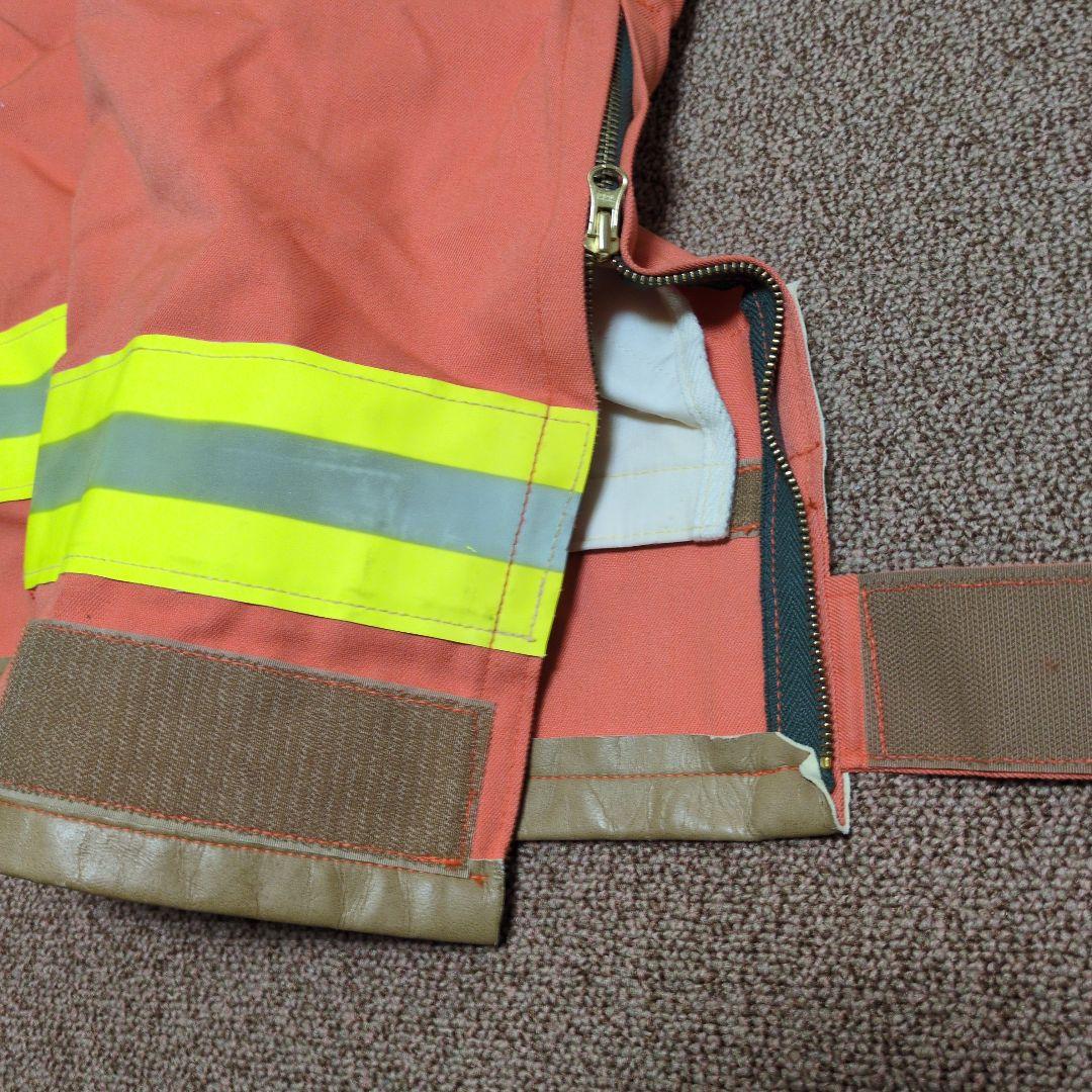 倉本産業　消防防火服　下衣（ズボン）　オレンジ