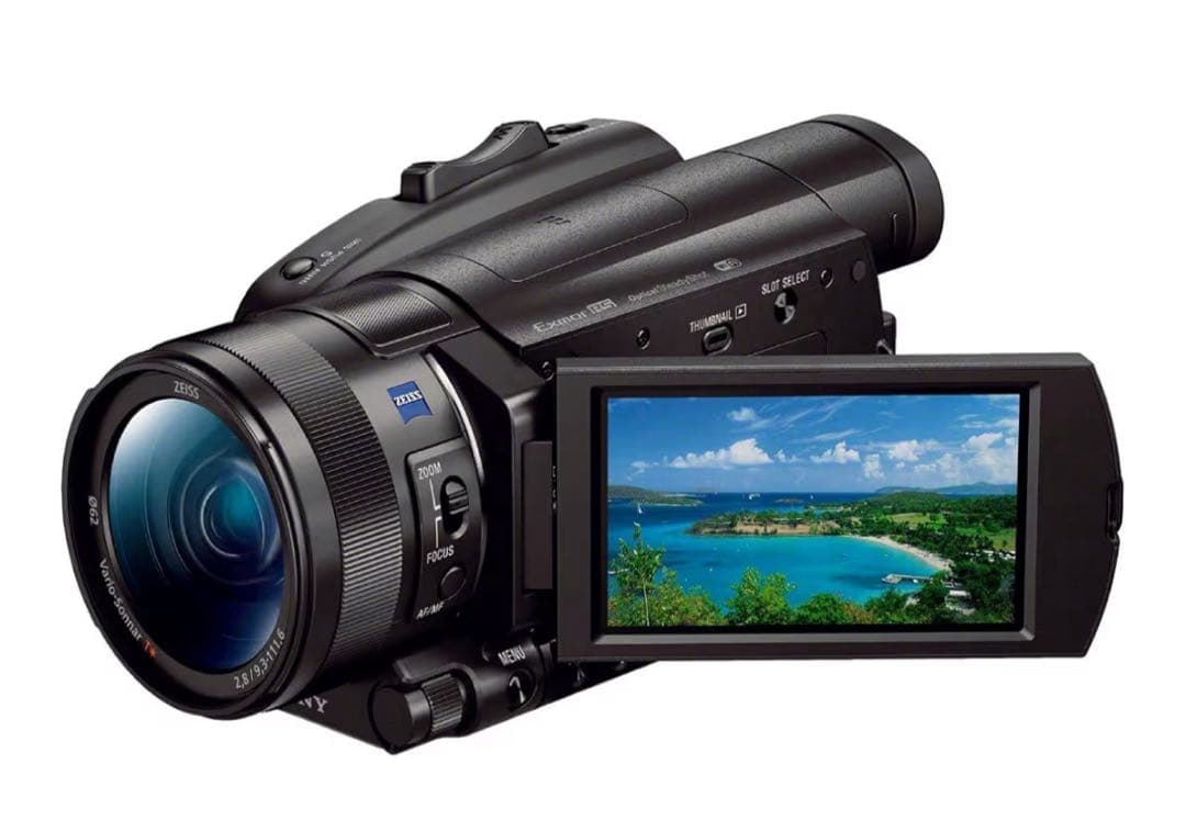 【美品】FDR-AX700 SONY デジタル4K ビデオカメラ