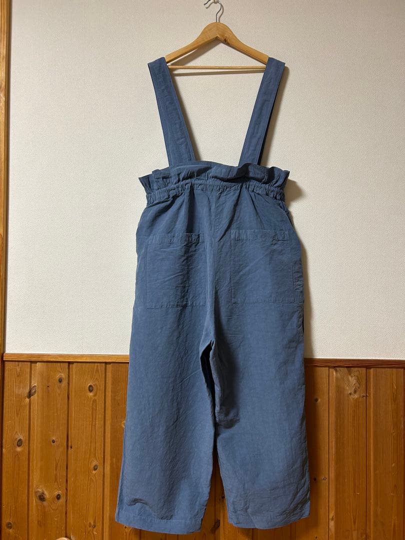 ネストローブ コットンリネンタイプライター2wayサロペット 定価　26,400