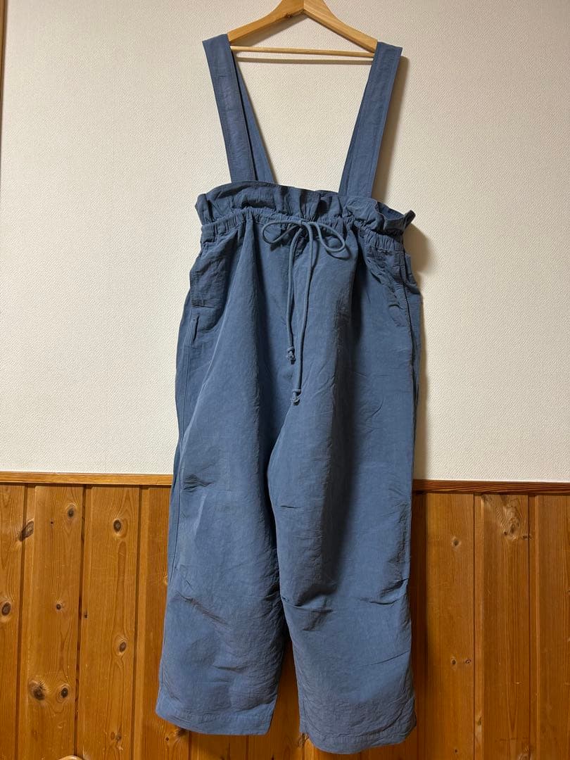 ネストローブ コットンリネンタイプライター2wayサロペット 定価　26,400