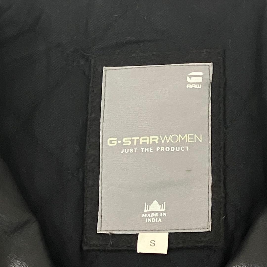 G-Star RAW ウーマン ダブルライダース ブラック　本革　S サイズ