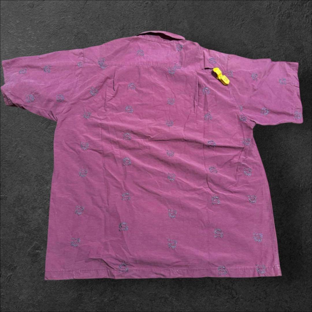 Stussy 90s オールドステューシー　クラウンタグ　ドラゴン　刺繍