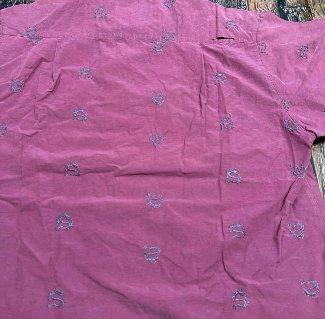 Stussy 90s オールドステューシー　クラウンタグ　ドラゴン　刺繍