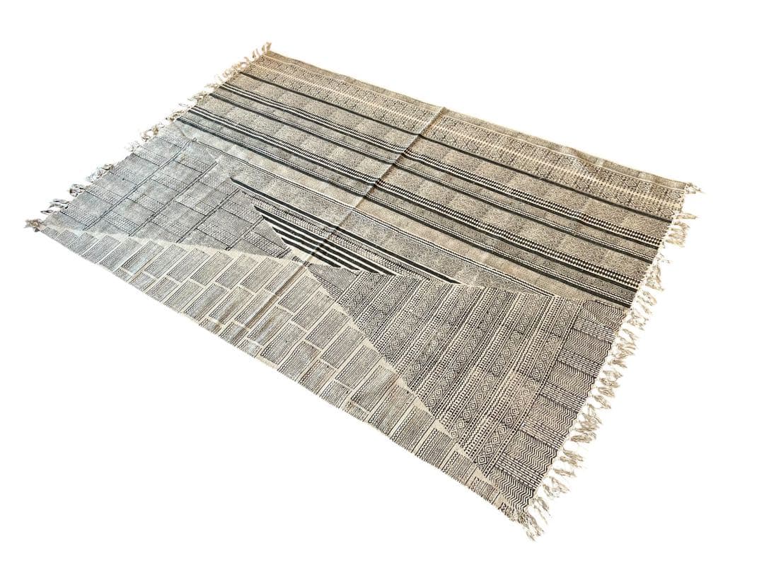 unico ウニコ/ラグマット 200×140cm/フリンジヴィンテージ