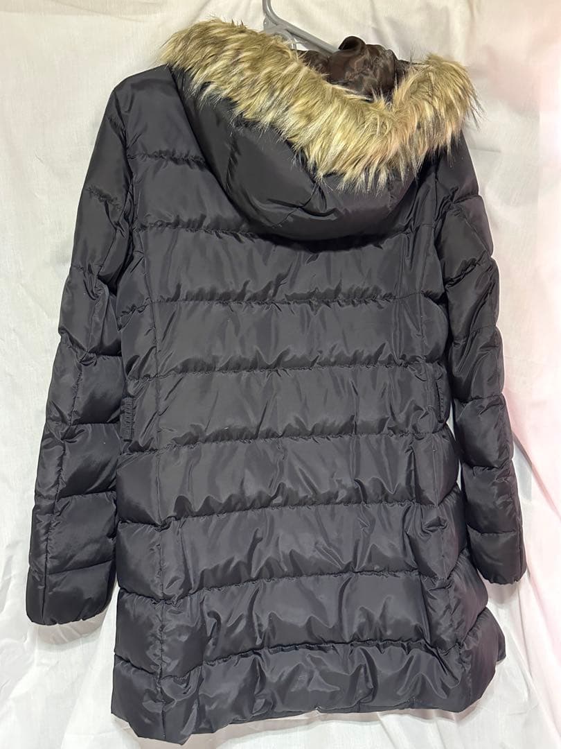 every COACH ファー付きフード 黒 ダウンジャケット