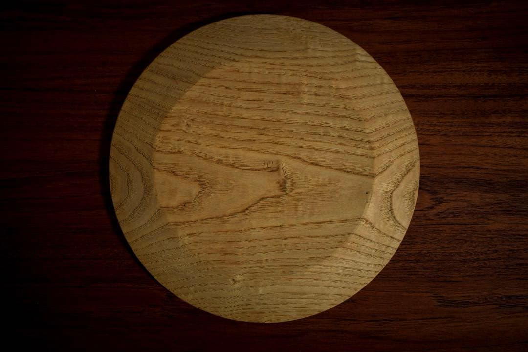 最終値下げ【新品】富井貴志 栗リム皿 パン皿 27cm①