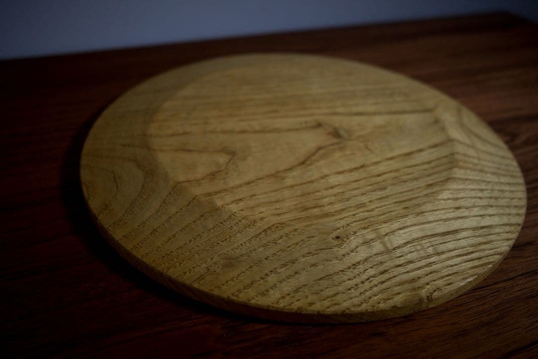 最終値下げ【新品】富井貴志 栗リム皿 パン皿 27cm①