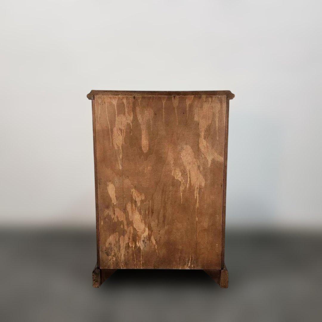 訳あり 象嵌細工風 ミニチェスト 4段チェスト サイドボード