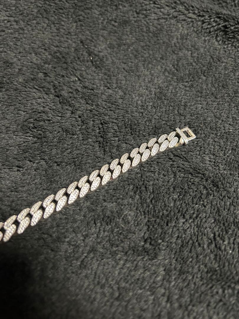 AVALANCHE マイアミチェーン ブレスレット 幅10mm 長さ20cm