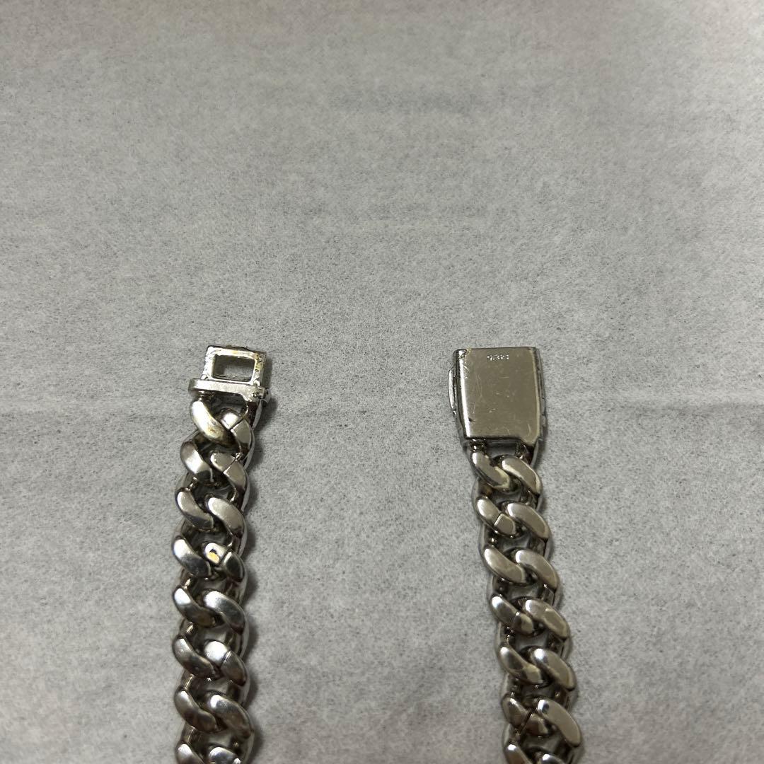 AVALANCHE マイアミチェーン ブレスレット 幅10mm 長さ20cm