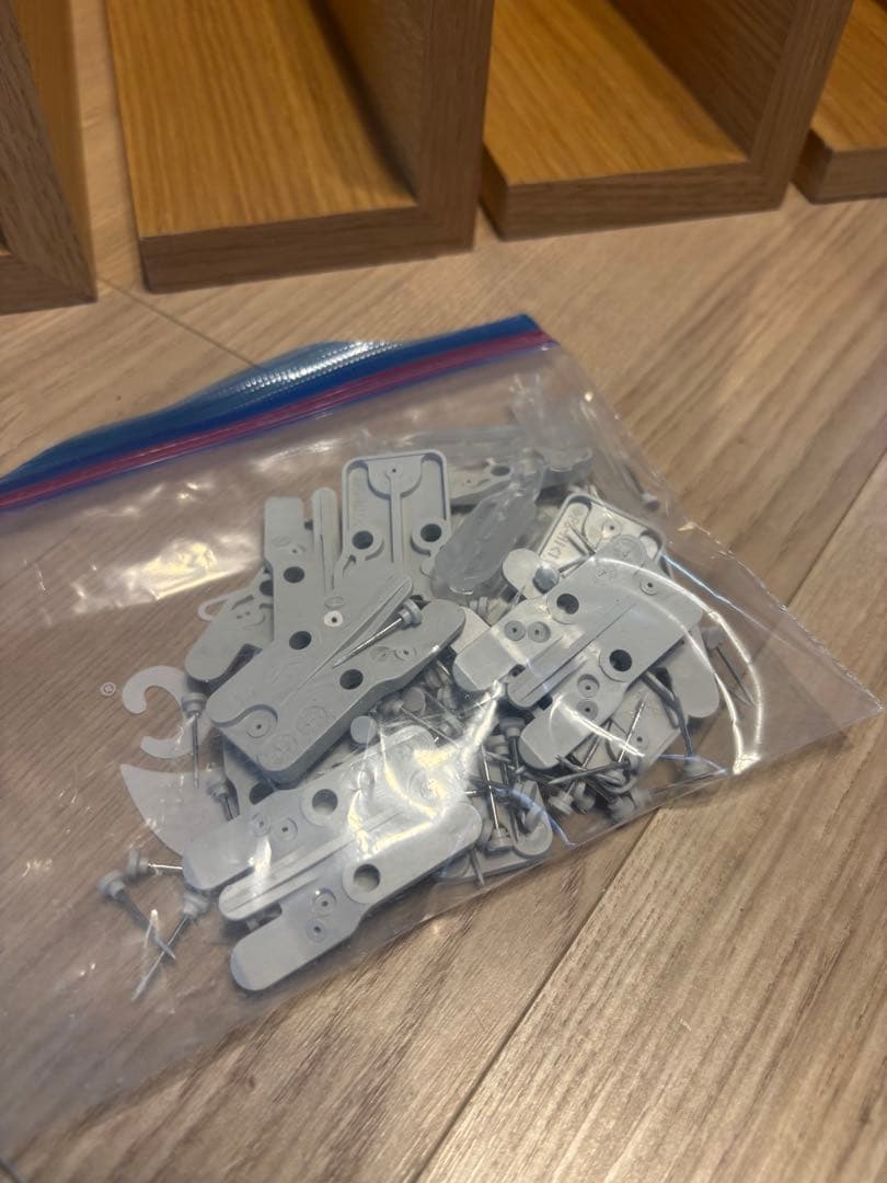 無印良品 壁に付けられる家具棚 オーク材突板 88cm 4個セット