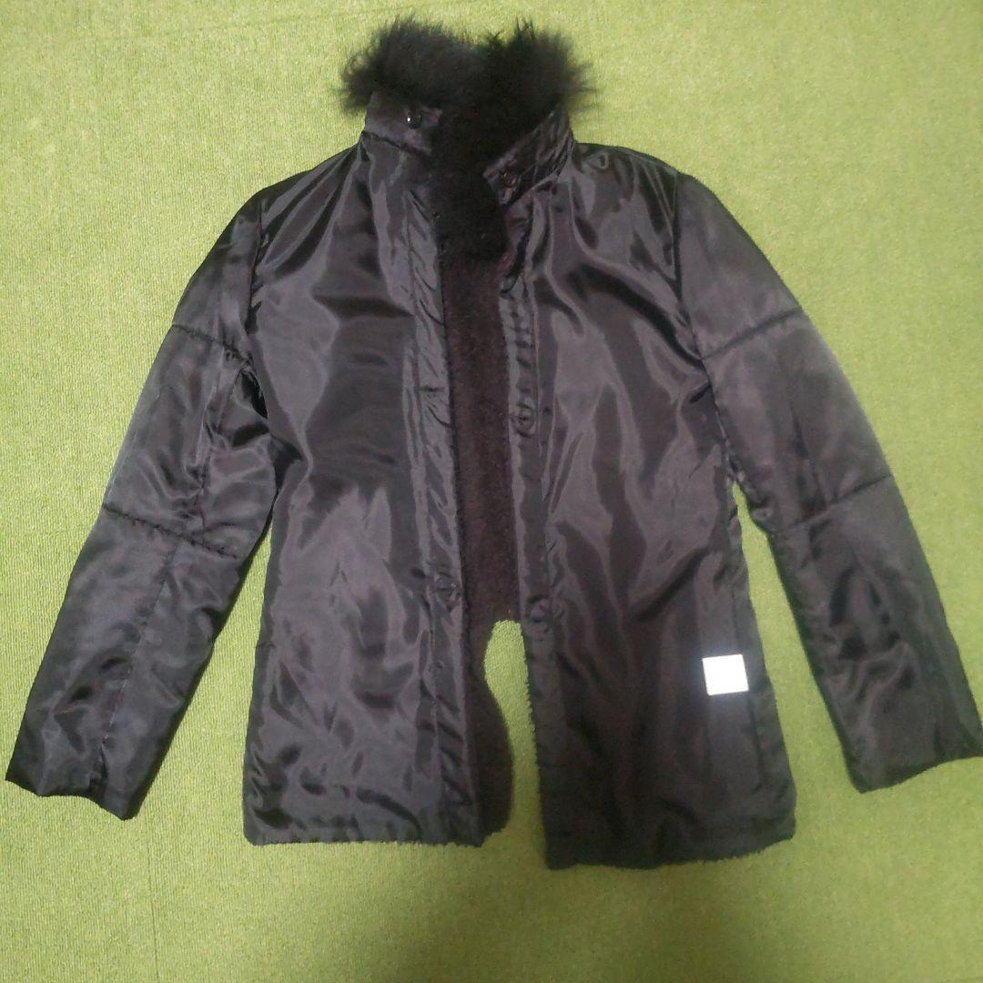 5351 POUR LES HOMMES ファー・ボア付きコート