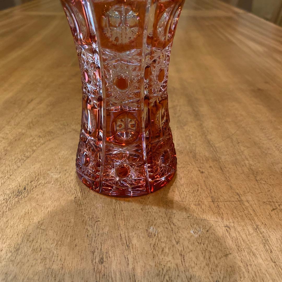 CAESARCRYSTAL BOHEMIAE24% クリスタルフラワーベース