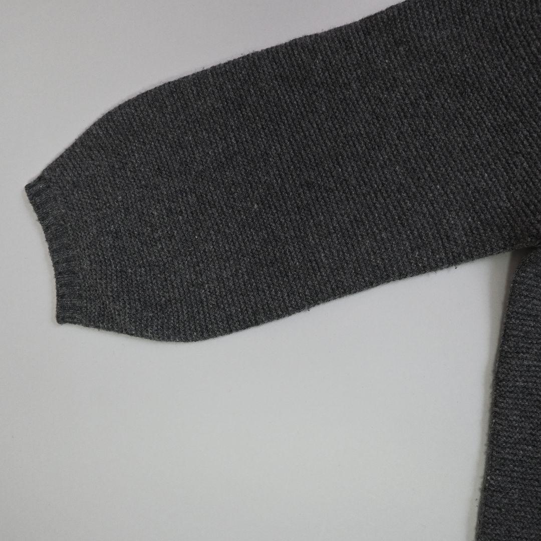 553★ Max Mara 白タグ カシミヤ混 ハイネック 七分袖 セーター