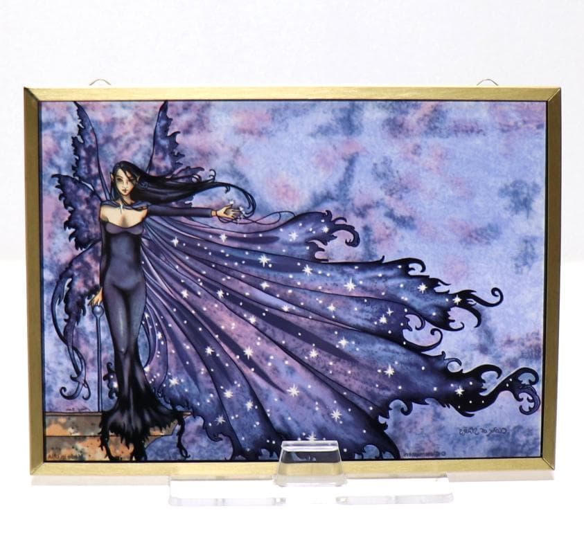 新品 エイミー・ブラウン 星のマントを纏った妖精 ヴィンテージ ステンドグラス