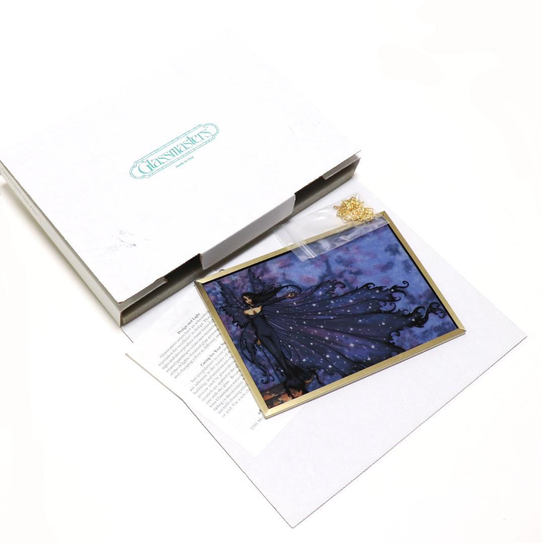 新品 エイミー・ブラウン 星のマントを纏った妖精 ヴィンテージ ステンドグラス