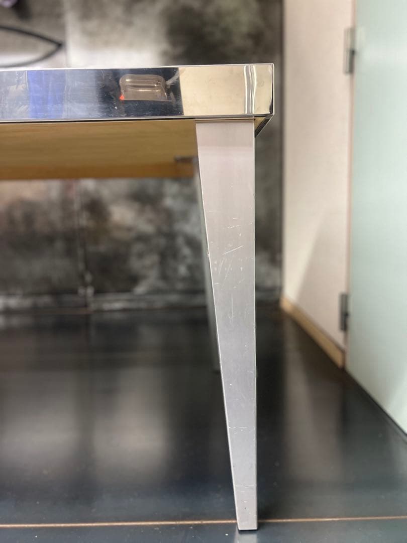 最終プライス　引越しの為、ACMEで製作フルオーダーステンレススチール テーブル