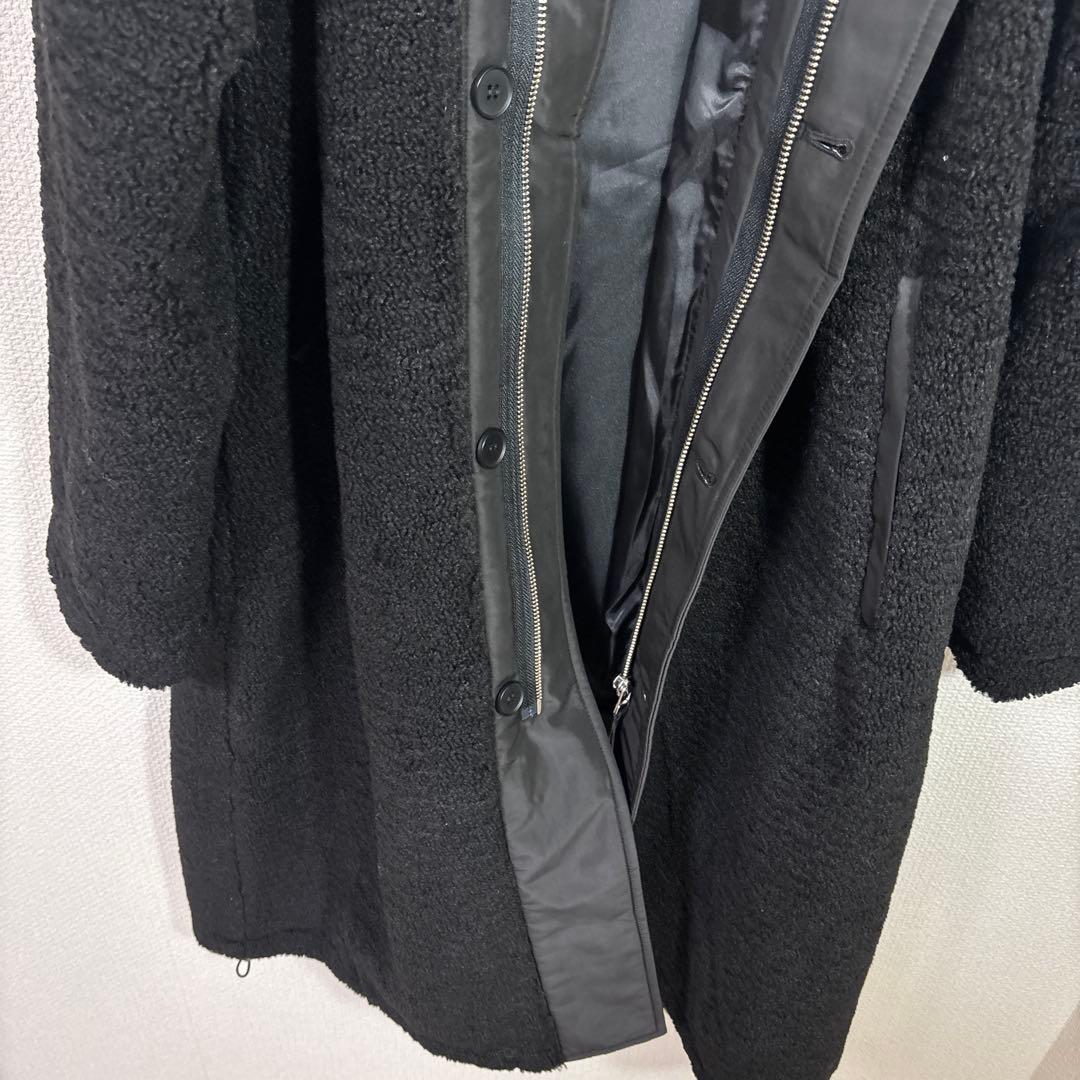 LASUD ボアコートブラック　未使用品　サイズ9号　定価34000円 タグ無し