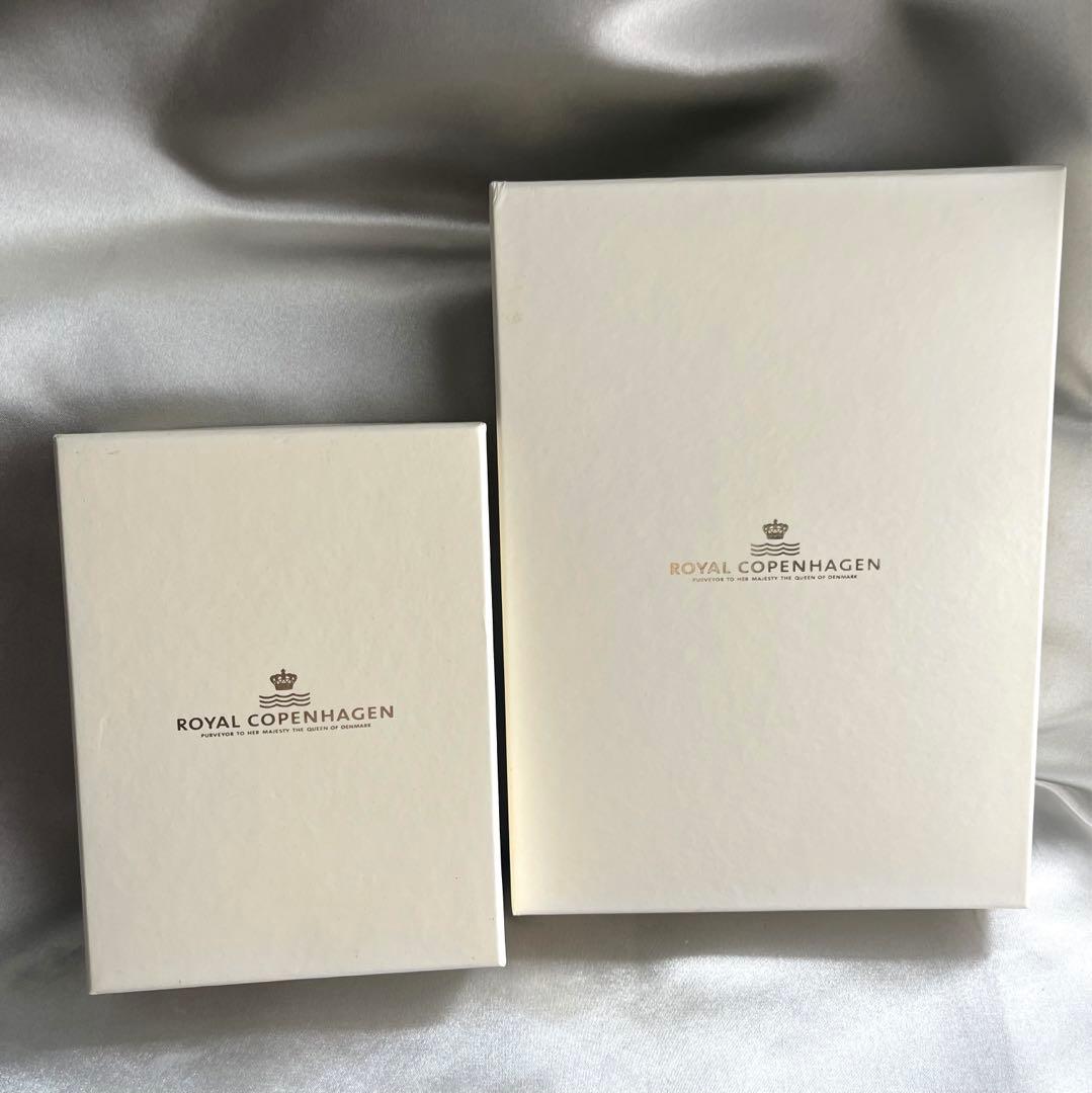 【未使用】稀少★ロイヤルコペンハーゲン　ブルーフルーテッド　オーナメント２種