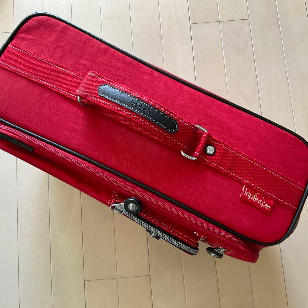 KIPLING レッド 中型キャリーケース