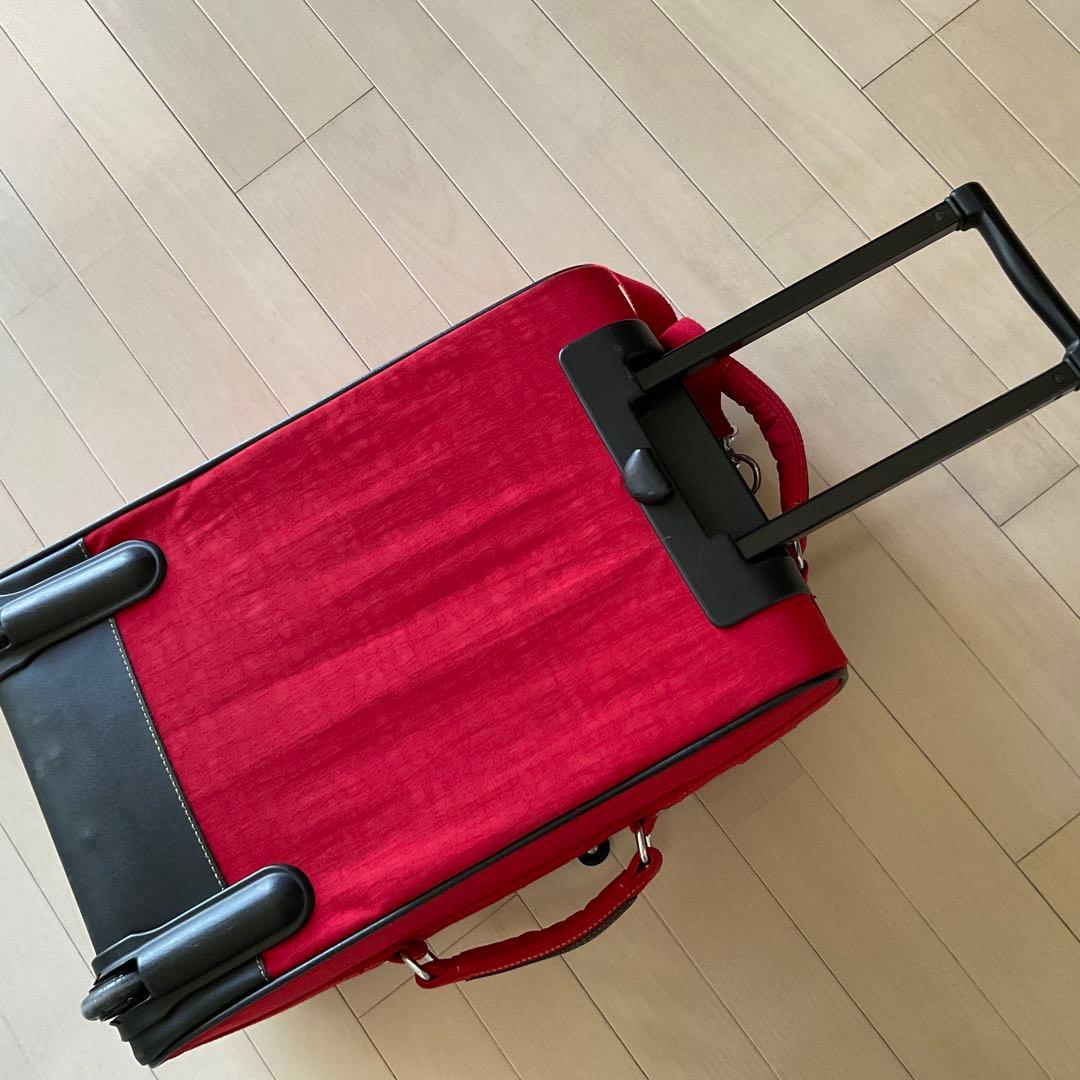 KIPLING レッド 中型キャリーケース