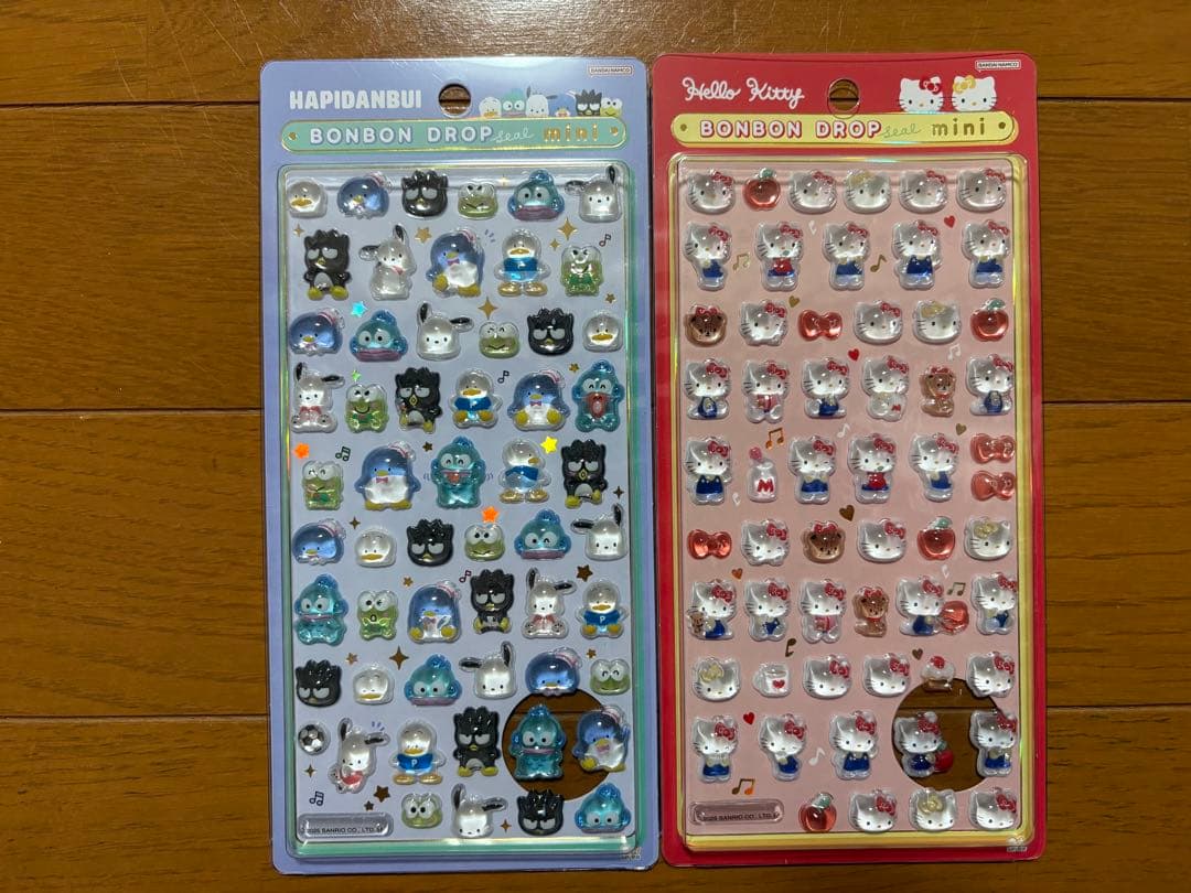 サンリオ ボンボンドロップシール ミニ　7種セット