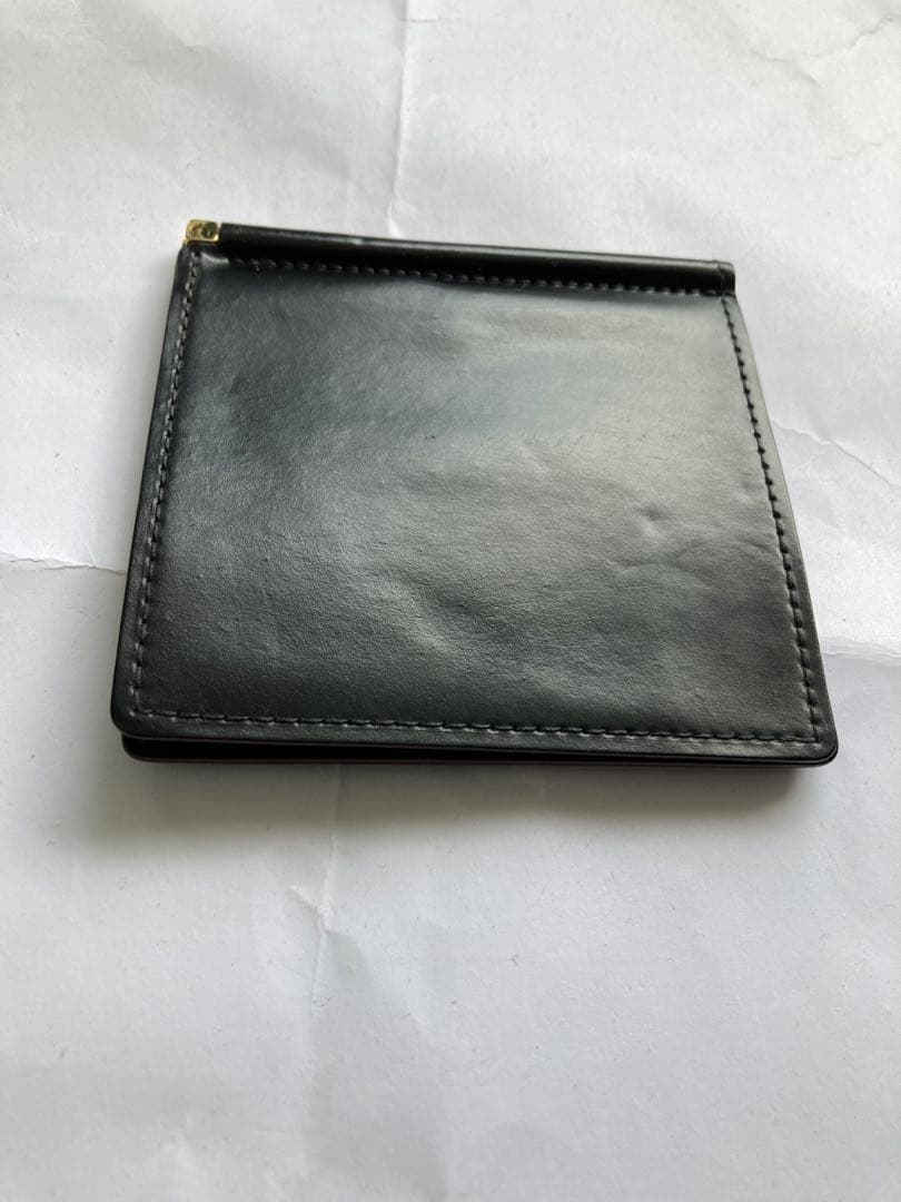 ガンゾ シェルコードバン2 ホーウィン シェルコードバン マネークリップ