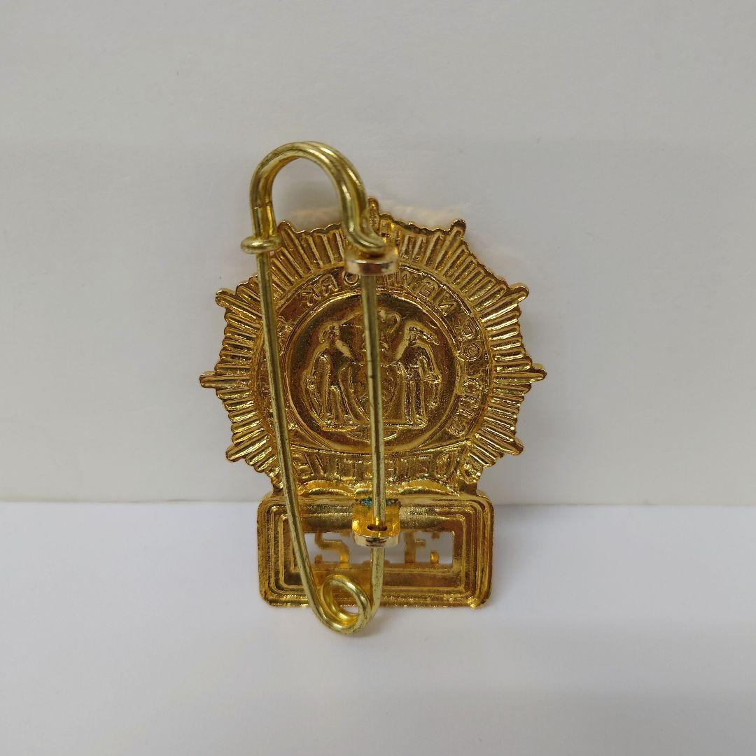 154.アメリカ　ポリスバッジ　ニューヨーク市警察　DETECTIVE　312