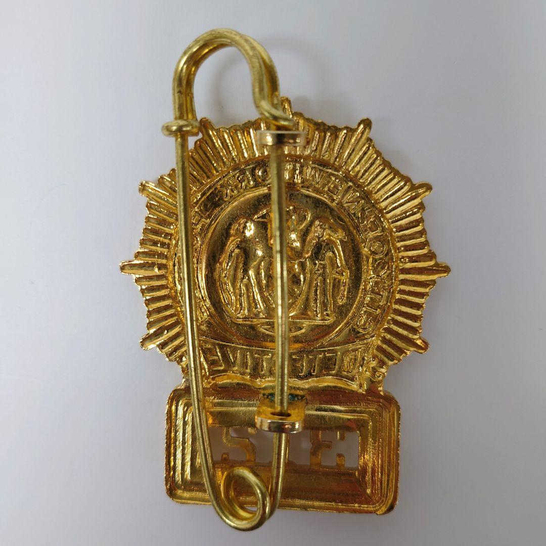 154.アメリカ　ポリスバッジ　ニューヨーク市警察　DETECTIVE　312