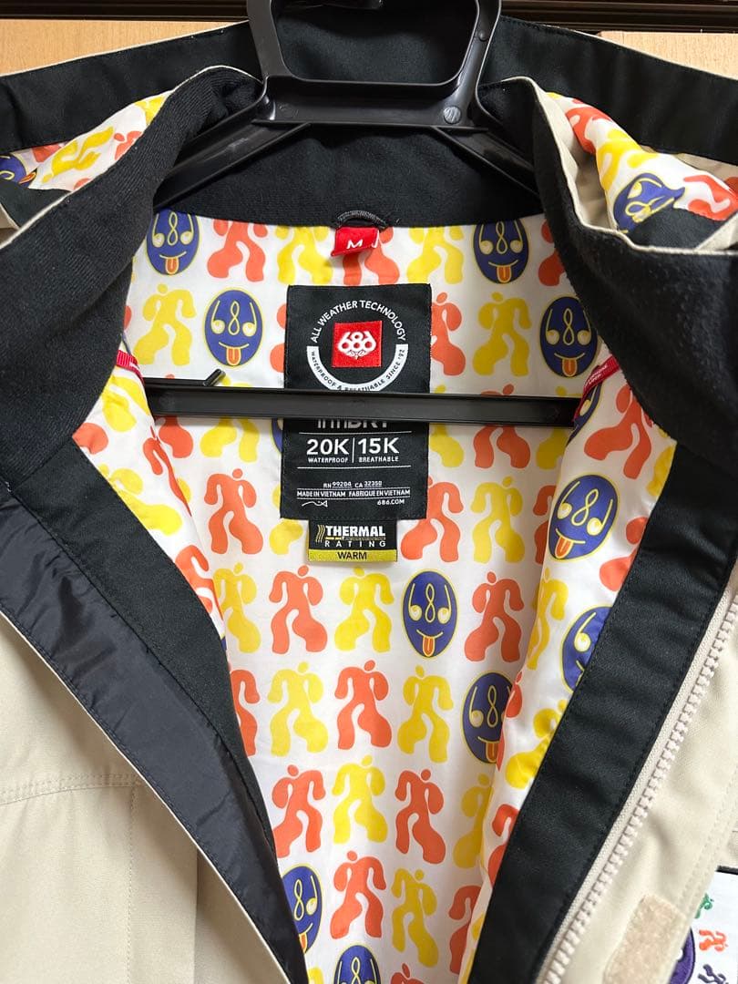 686 DOJO スノーボードウエア セットアップ 上下Mサイズ