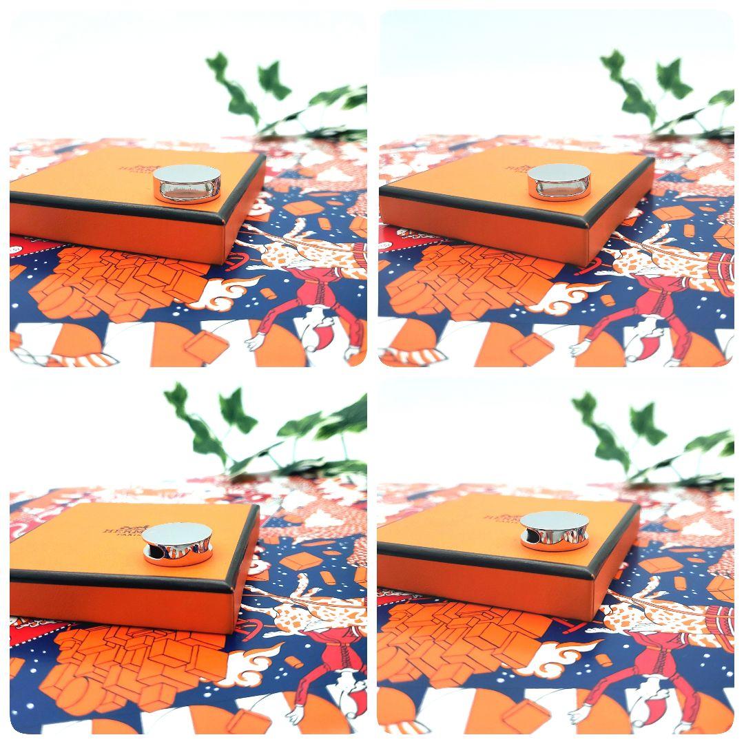 HERMES スカーフリング セリエ 大 20mm 廃盤レア 箱・保存袋付き