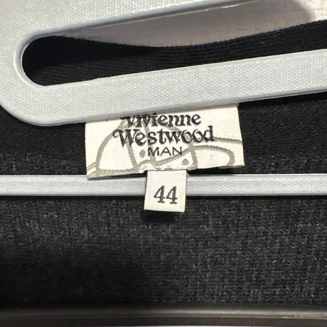 ヴィヴィアンウエストウッド パラレルドヤーン ニット カーディガン 44