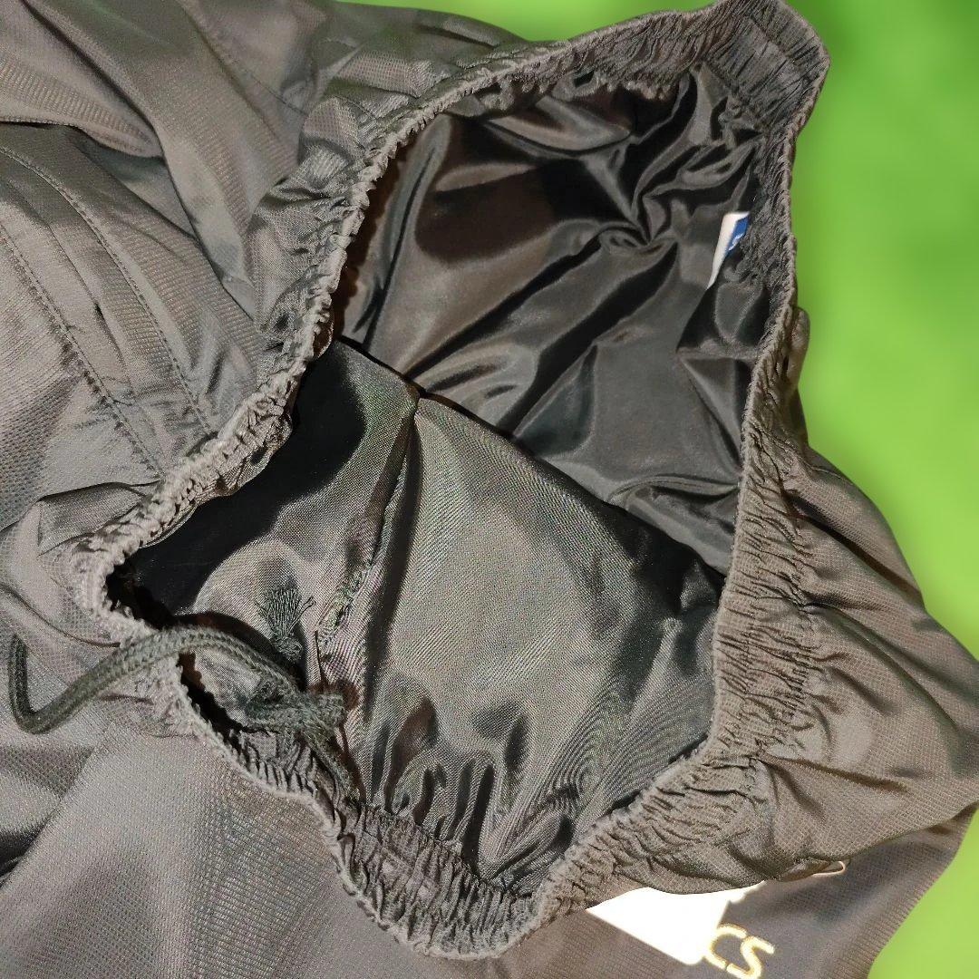 ハ*カ様 アシックス ブラック ウインドブレーカー上下 Oサイズ