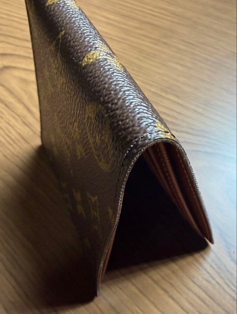 【美品】LouisVuitton 二つ折り財布 モノグラム