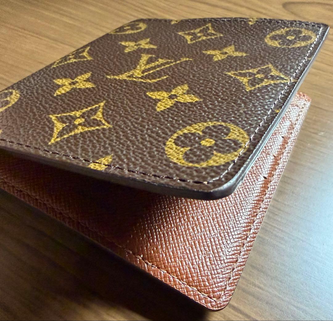 【美品】LouisVuitton 二つ折り財布 モノグラム