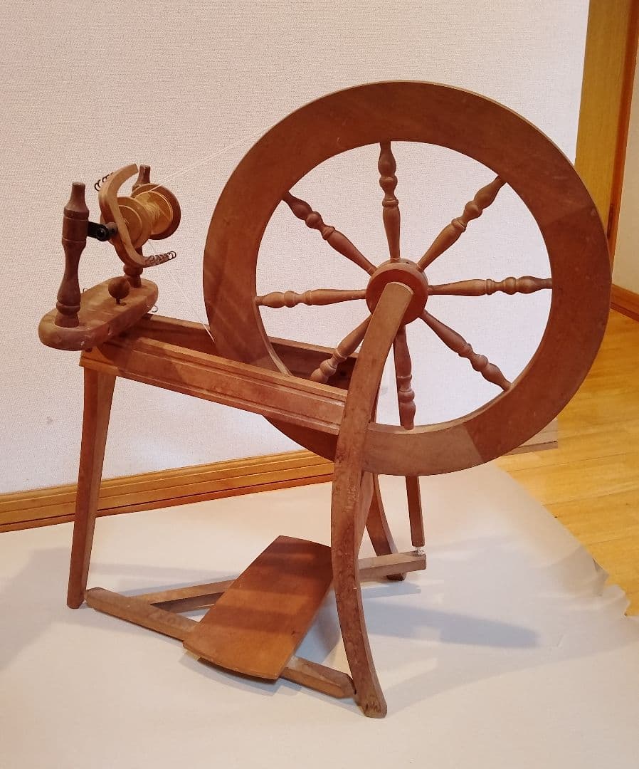 アシュフォード社 トラディショナル（ダブルドライブ）紡毛機 紡ぎ車