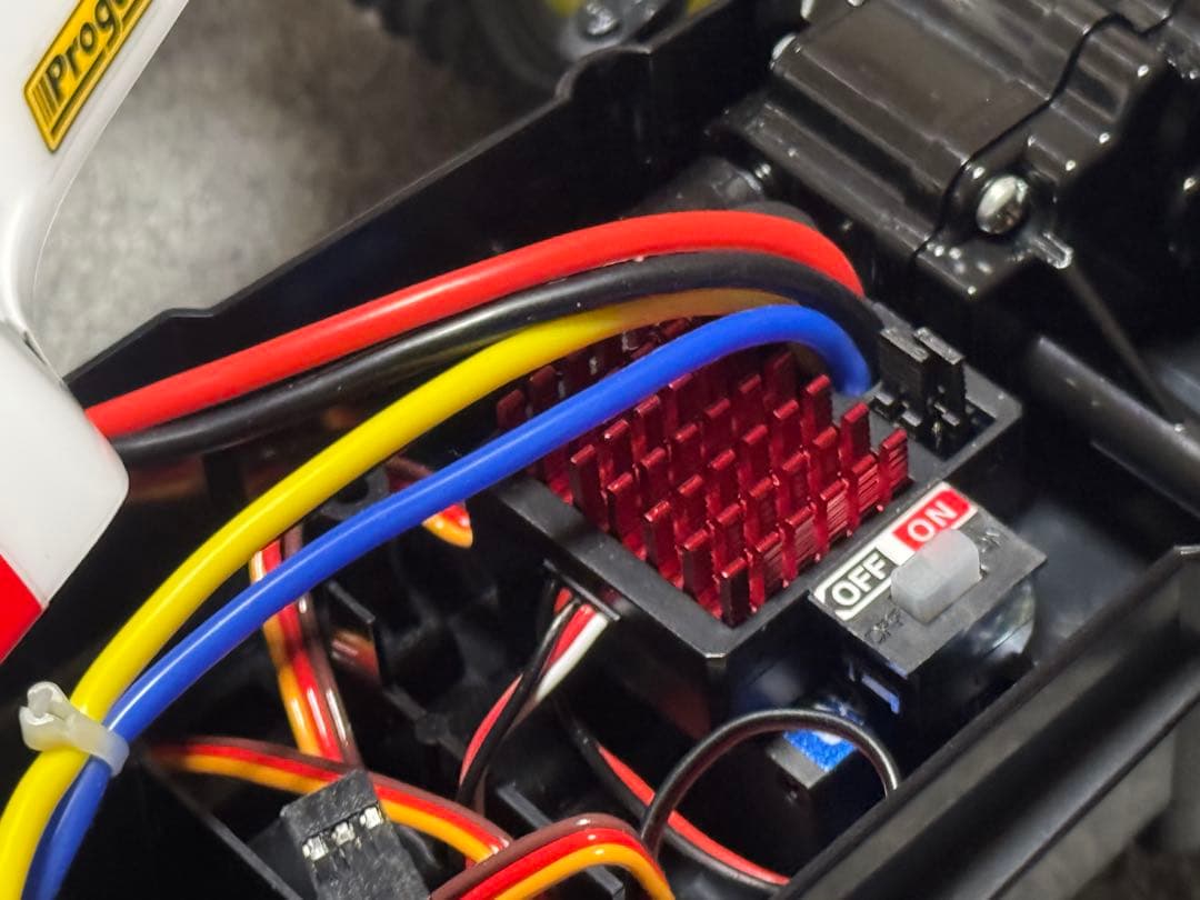 タミヤサンダーショットボディ搭載セイントドラゴン2021シャーシ、メカ・OP他付