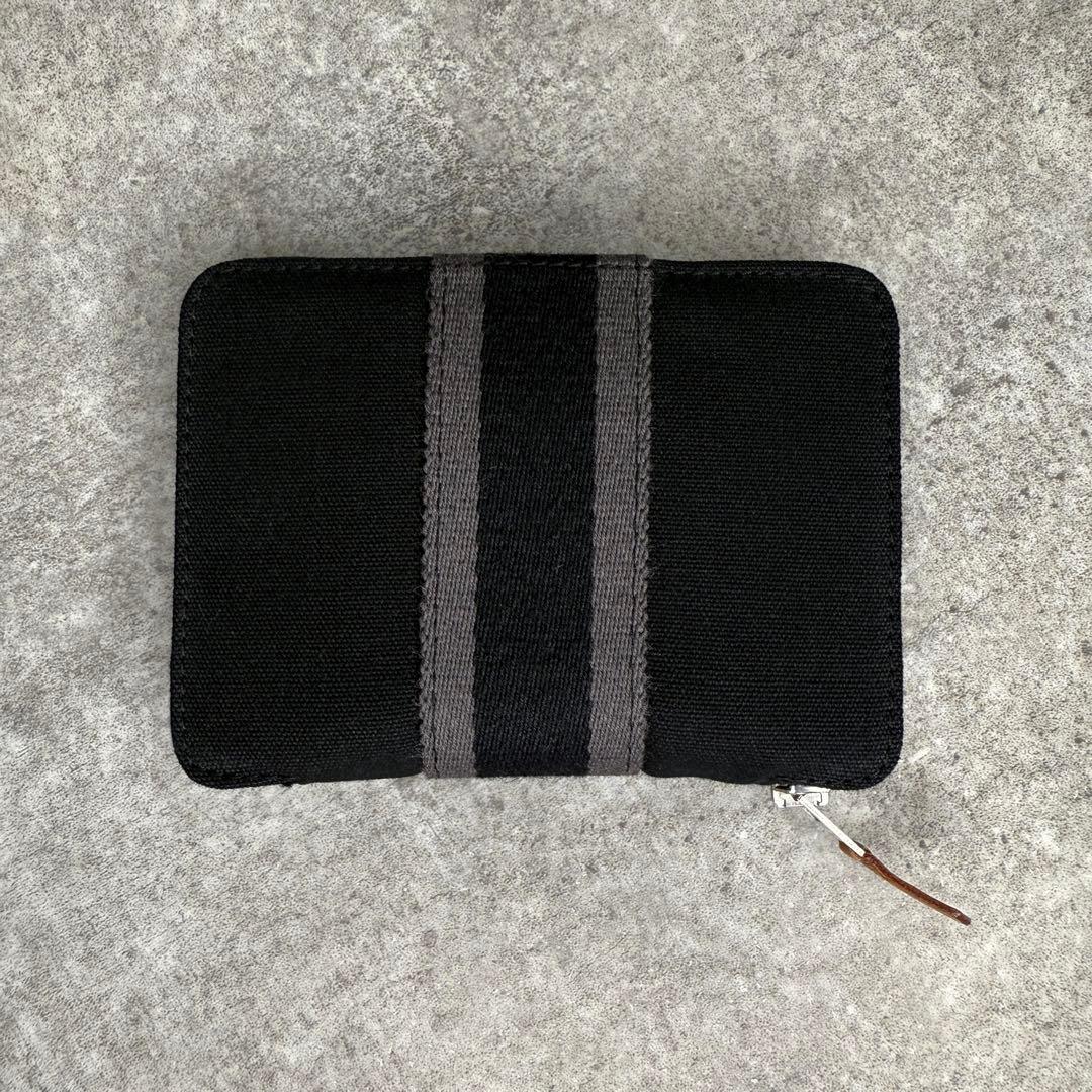 美品 エルメス hermes フールトゥ パースPM ウォレット ブラック